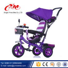 High quality best trike with parent handle on Alibaba sale/ baby pedal trike offers from Yimei bike/baby trike 3 year old kid